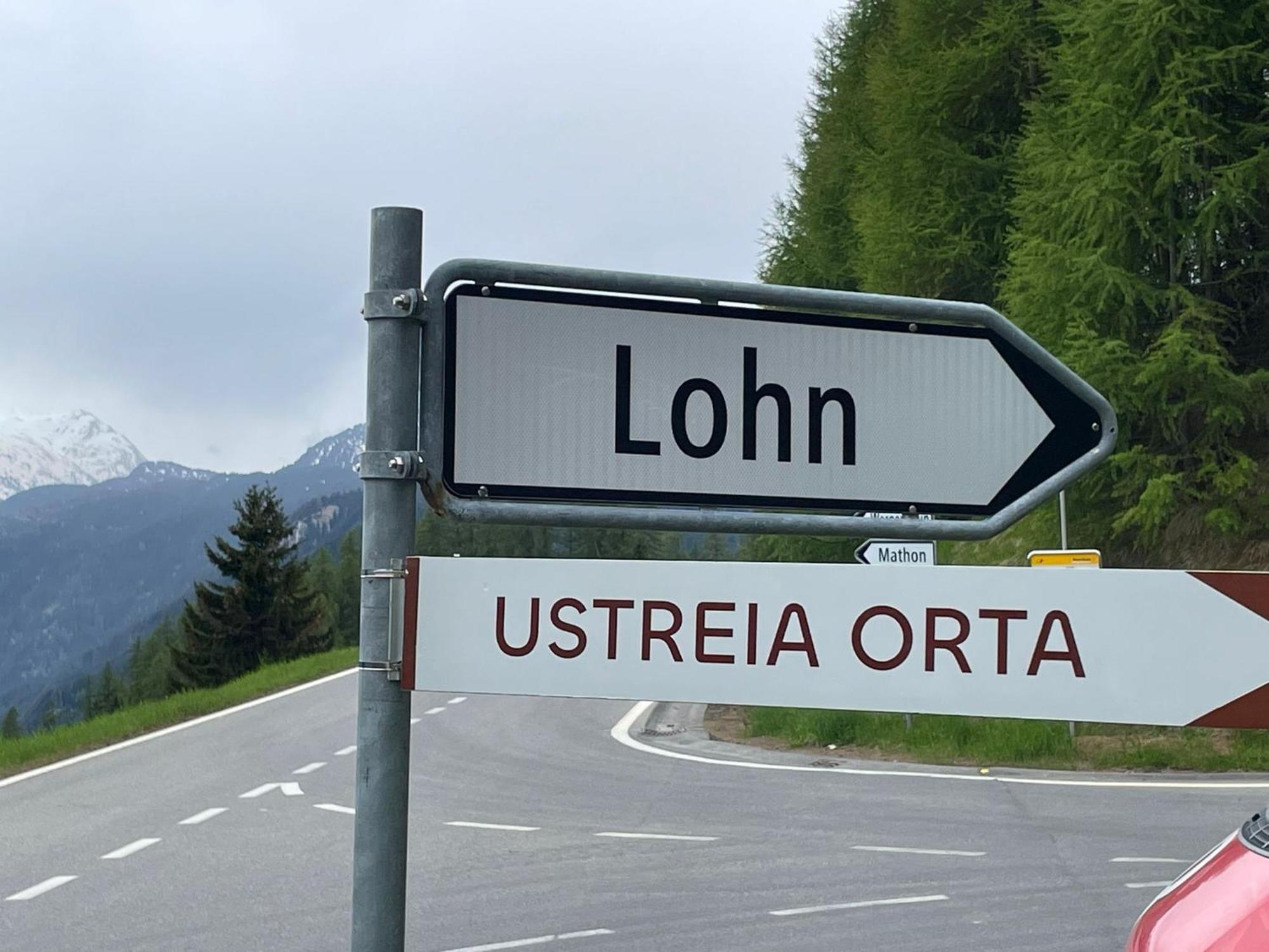 Ustreia Orta Bed & Breakfast Lohn Exterior foto